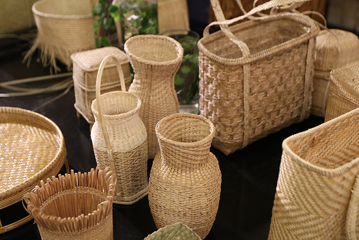 Giỏ, túi bằng tre lứa