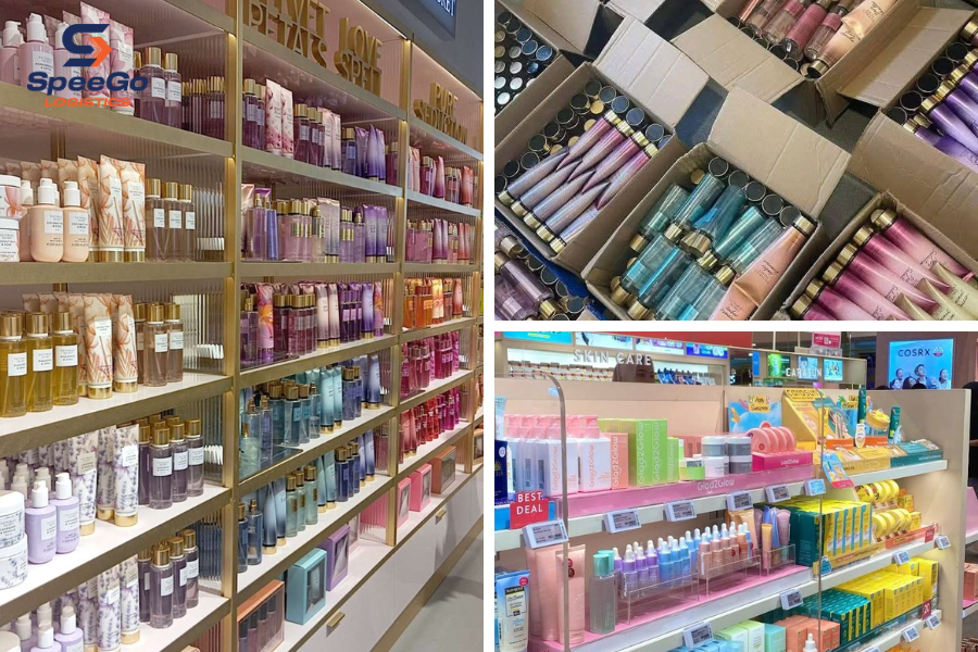 Xuất khẩu mỹ phẩm sang mỹ