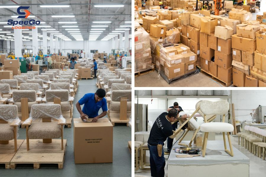 Vietnamese furniture transport