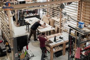 nhà máy sản xuất nội thất qua Alibaba, hội chợ hay đơn vị trung gian