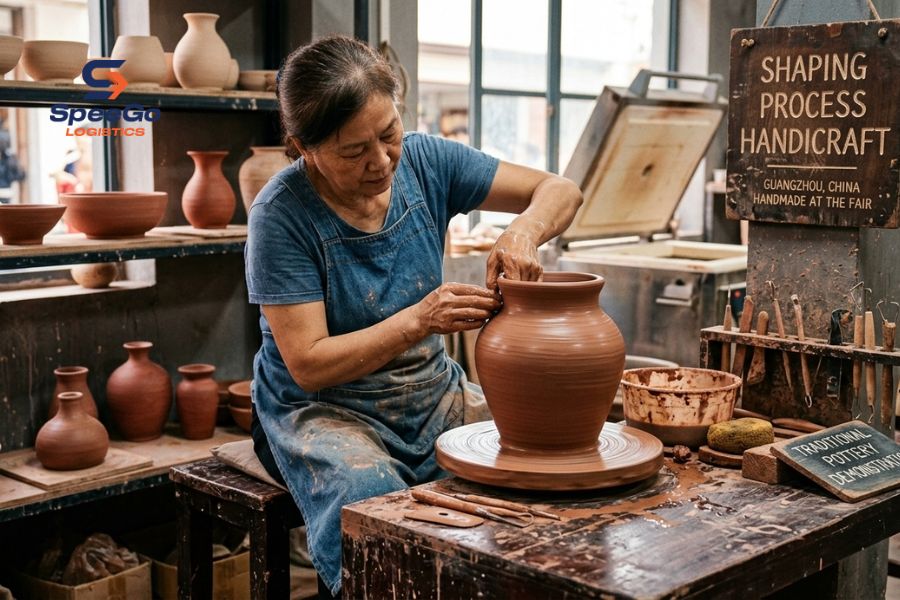 Shaping Process in Handicraft