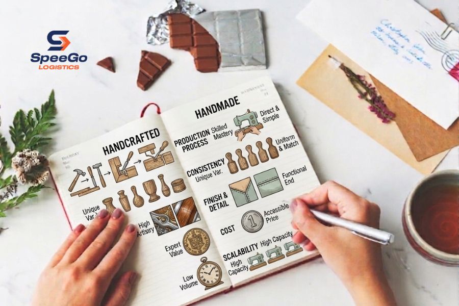 Key Differences Between Handcrafted or Handmade