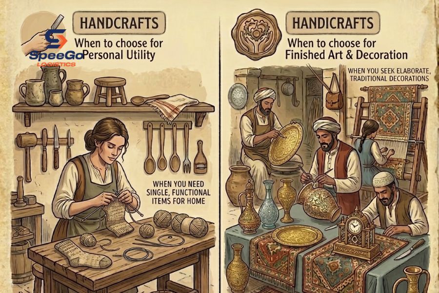 When Should You Use Handcrafts or Handicrafts?
