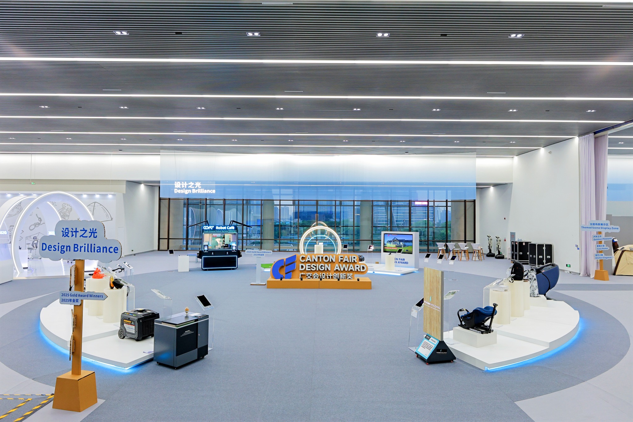 The Canton Fair is held in Guangzhou