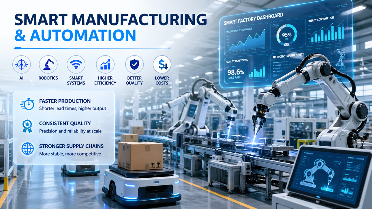 Top Canton Fair 2026 Trends Shaping the Future of Global Trade 3 Smart Manufacturing & Automation