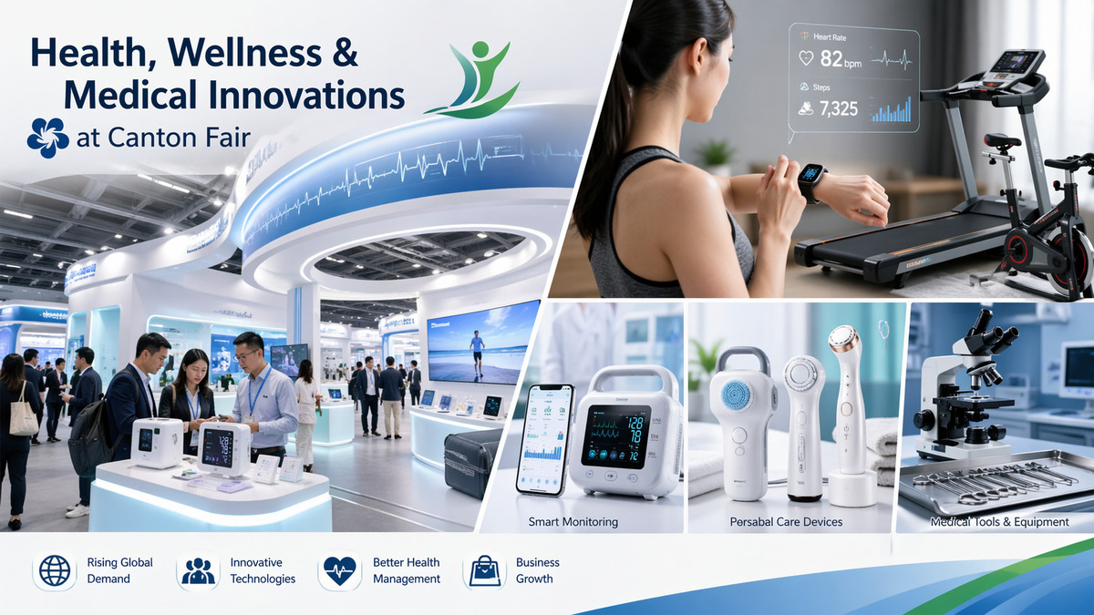 Top Canton Fair 2026 Trends Shaping the Future of Global Trade 5 Health, Wellness & Medical Innovations