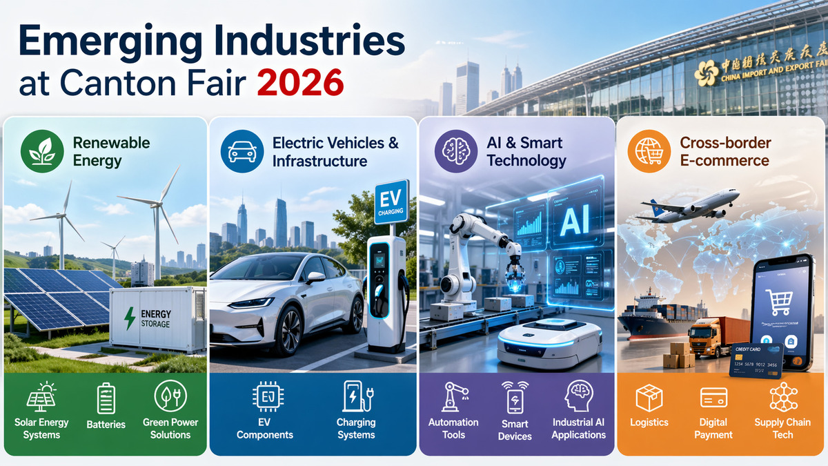 Top Canton Fair 2026 Trends Shaping the Future of Global Trade 8 Emerging Industries at Canton Fair 2026