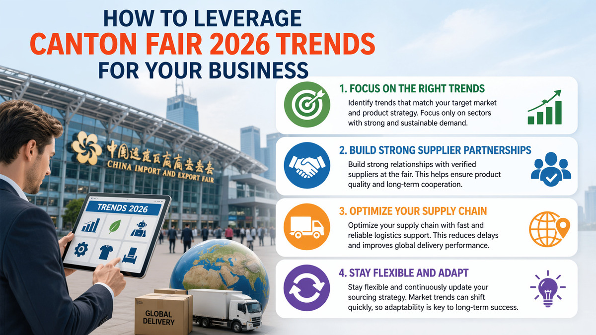 Top Canton Fair 2026 Trends Shaping the Future of Global Trade 9 How to Leverage Canton Fair 2026 Trends for Your Business
