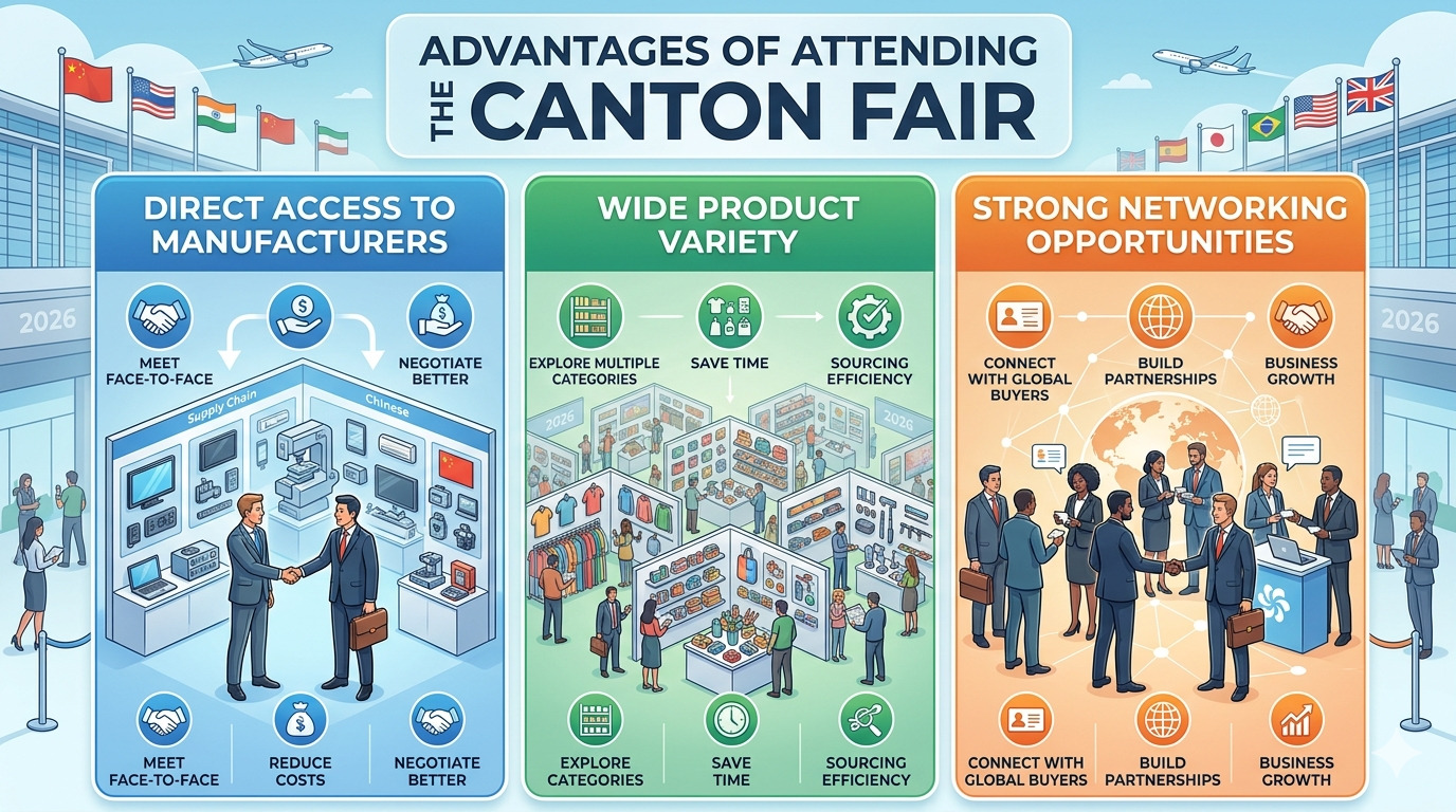 Advantages of attending Canton Fair