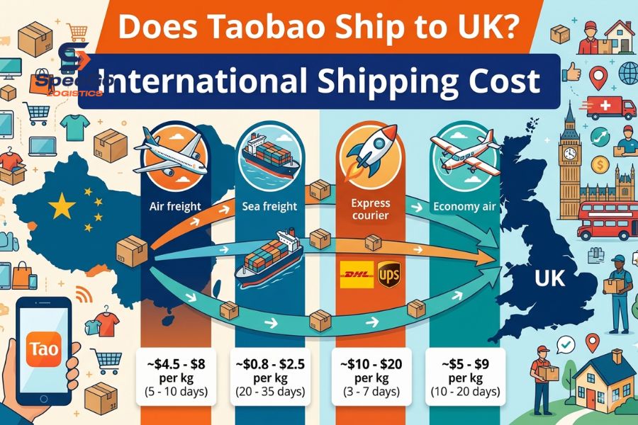 International Shipping Cost 
