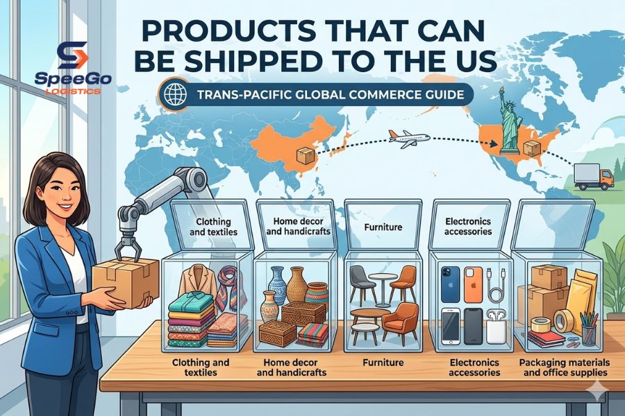 Products That Can Be Shipped to the US
