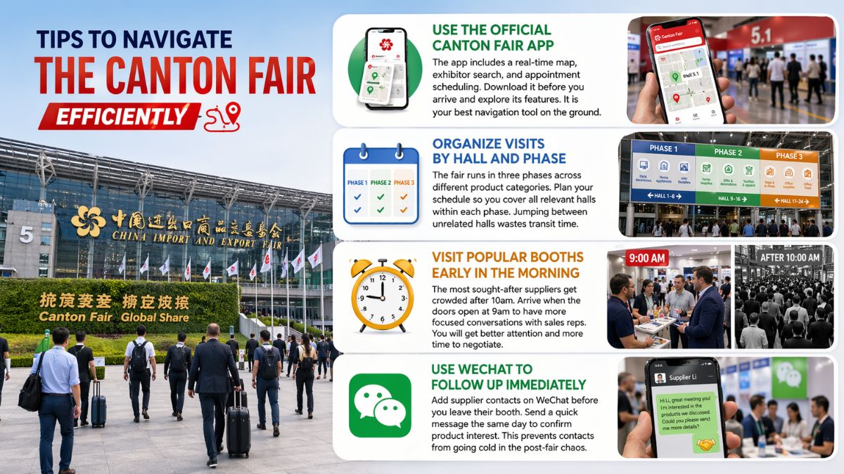 Tips to Navigate the Canton Fair Efficiently