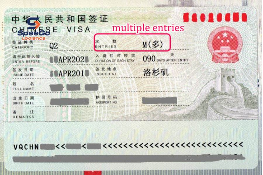Double entry visa