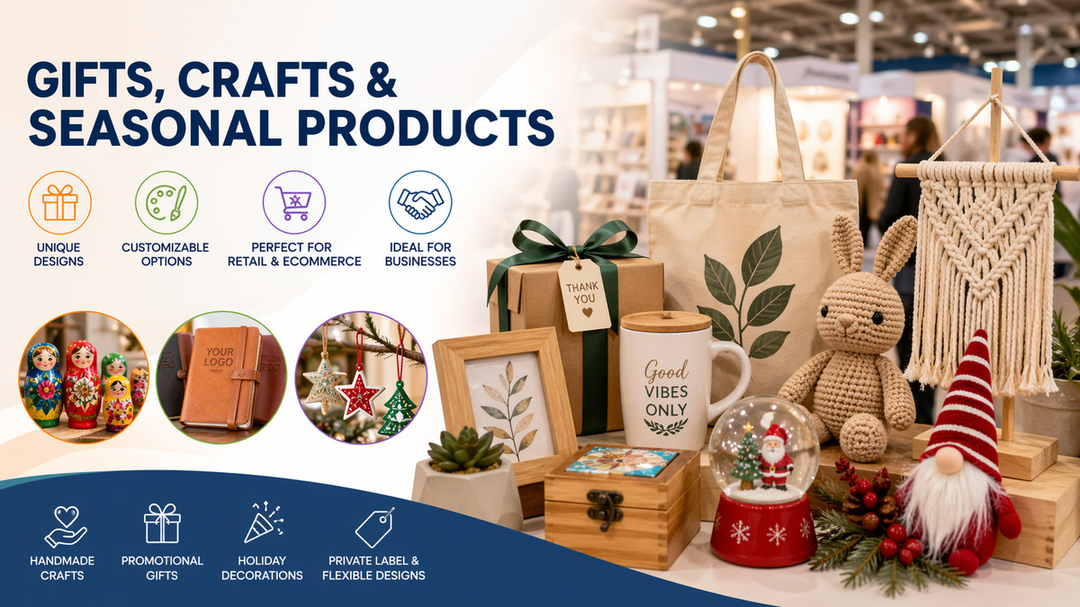 Gifts, Crafts & Seasonal Products