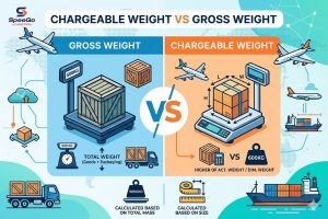chargeable weight vs gross weight