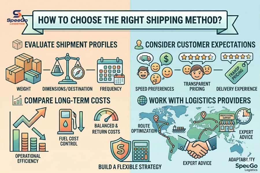 How to Choose the Right Shipping Method?
