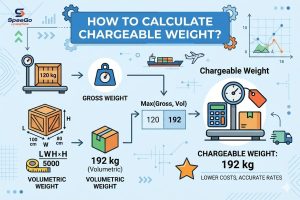 how to calculate chargeable weight