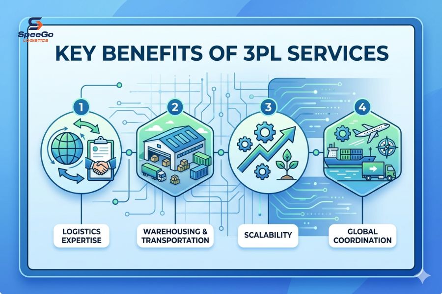 Benefits of 3rd Party Logistics (3PL) Services