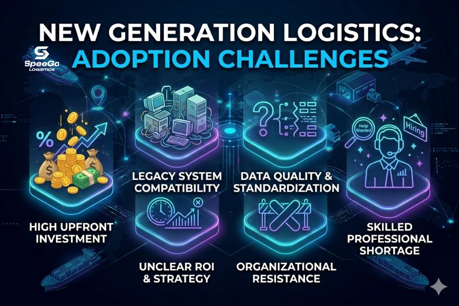 Challenges in Adopting New Generation Logistics 