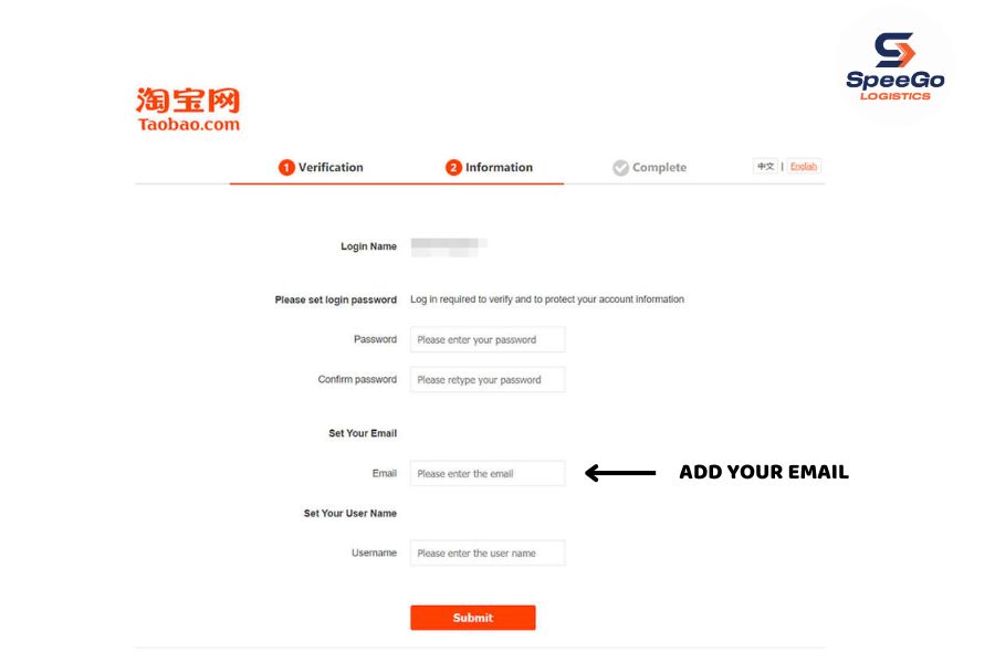 Can You Complete Taobao Register With Email?