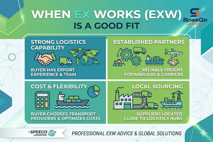 what does ex works price mean