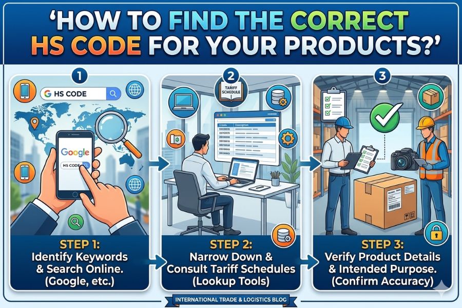 How to Find the Correct HS Code for Your Products?
