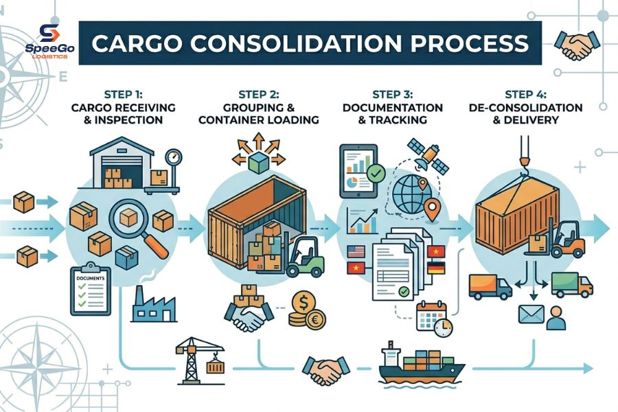 Cargo Consolidation Process