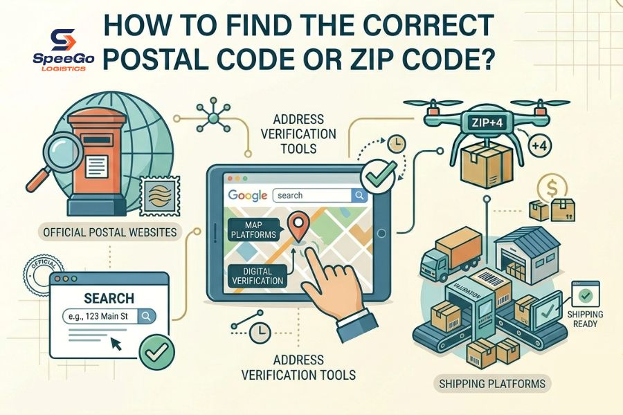 How to Find the Correct Postal Code or ZIP Code?